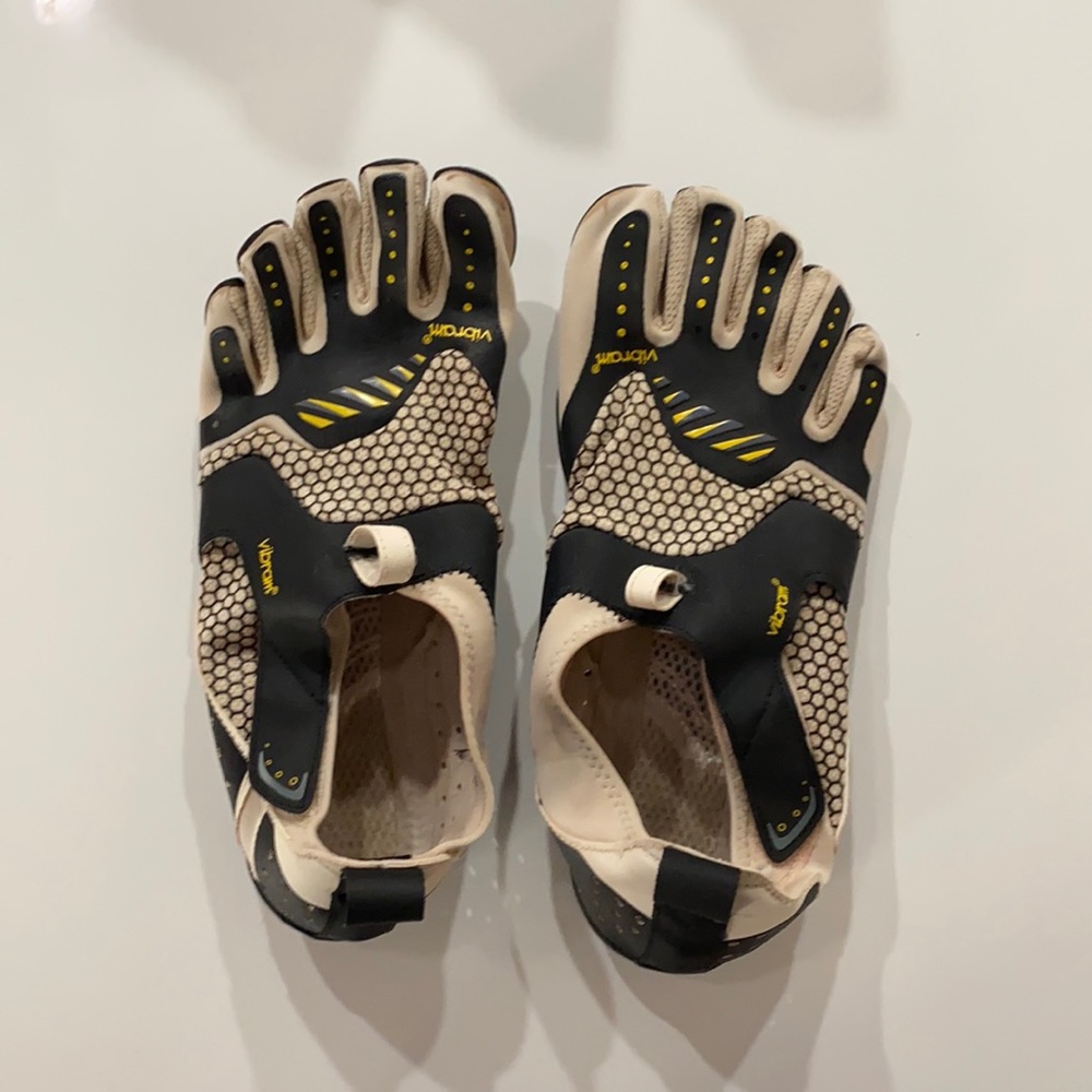Vibram water shoes.